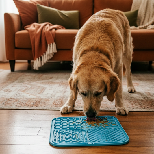 PupLick Slow Feed & Bath Mat