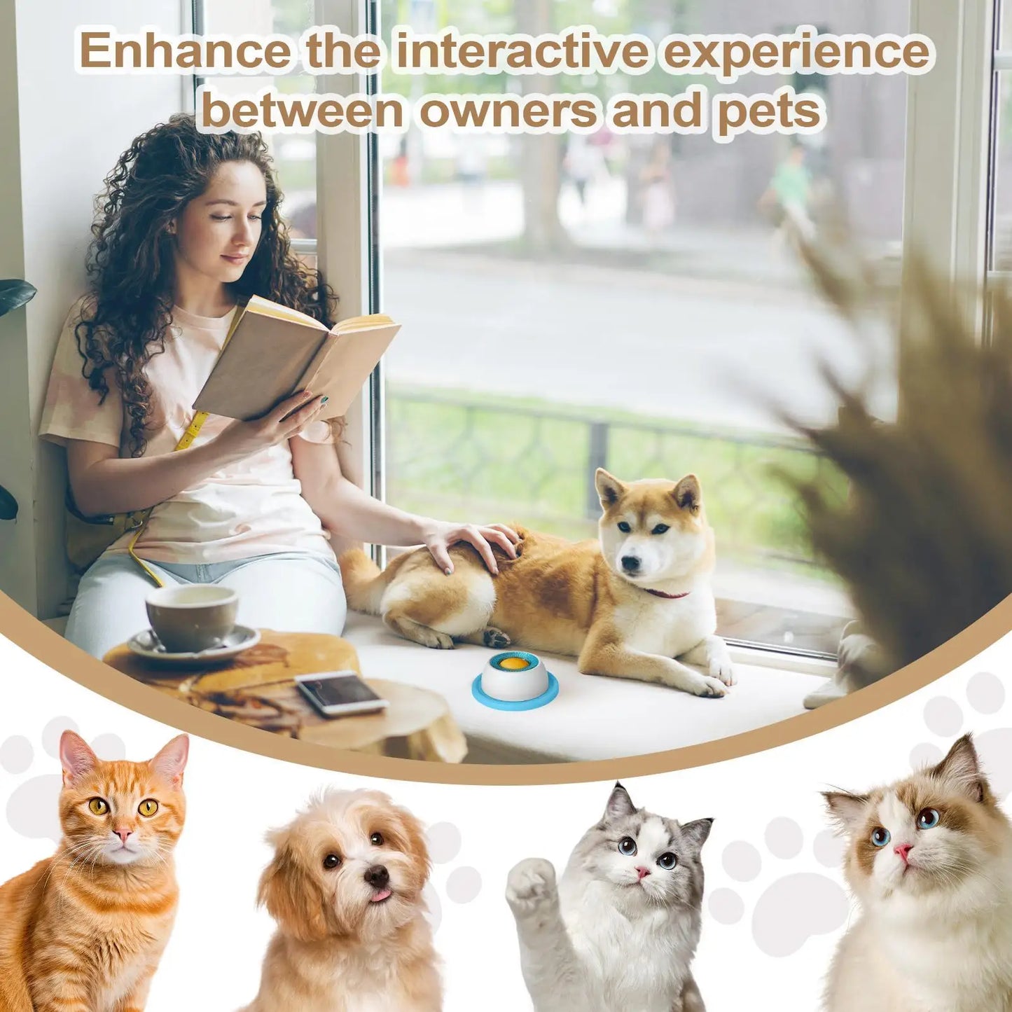 SpinLick — Interactive Slow Feeder & Lick Mat
