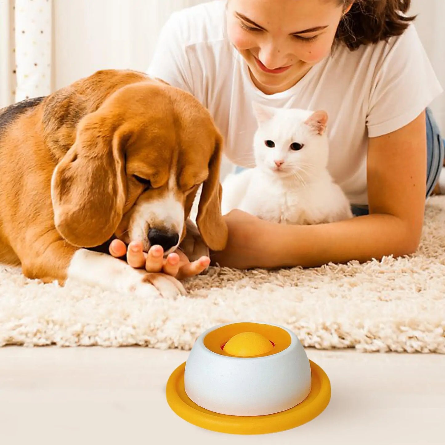 SpinLick — Interactive Slow Feeder & Lick Mat
