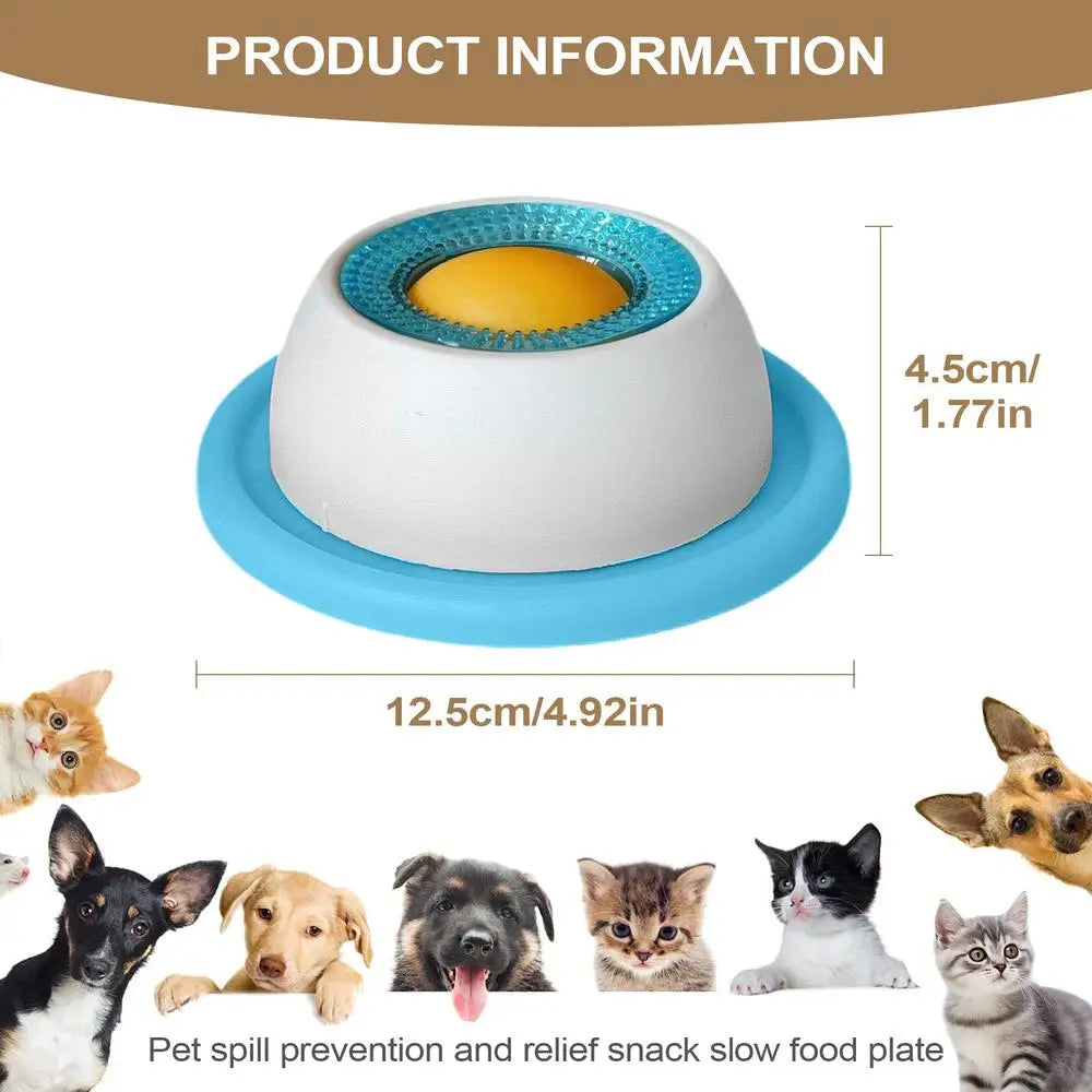 SpinLick — Interactive Slow Feeder & Lick Mat