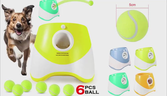 FetchMate Pro — Automatic Dog Ball Launcher