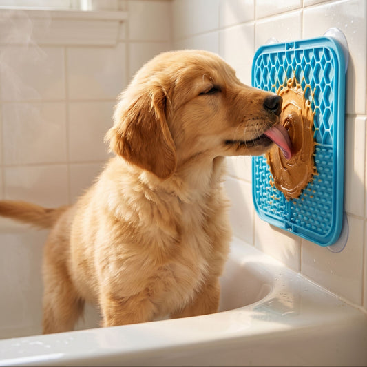 PupLick Slow Feed & Bath Mat